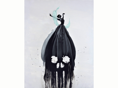 dancer, Black Abbey Studios, Goth, Gothic, Death, Skull, Danse Macabre
