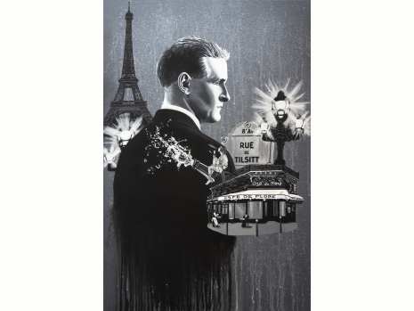 Fitzgerald, Paris, black and white, Zelda, Eiffel Tower, Lost Generation