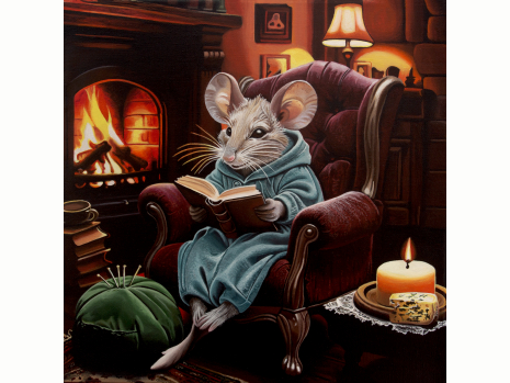 Winfield Patience on a Saturday Night - Signed Print - Free Shipping